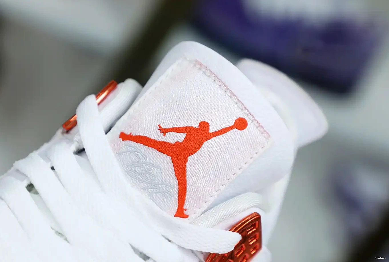 4 Jordan metallic retro“orange Air Jordan 0330